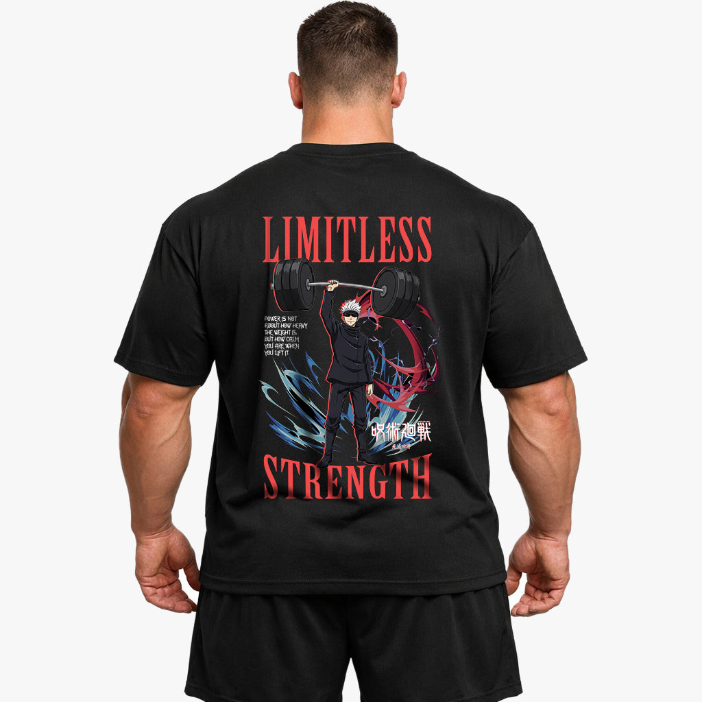 Limitless Strength (Backprint) Oversized Shirt
