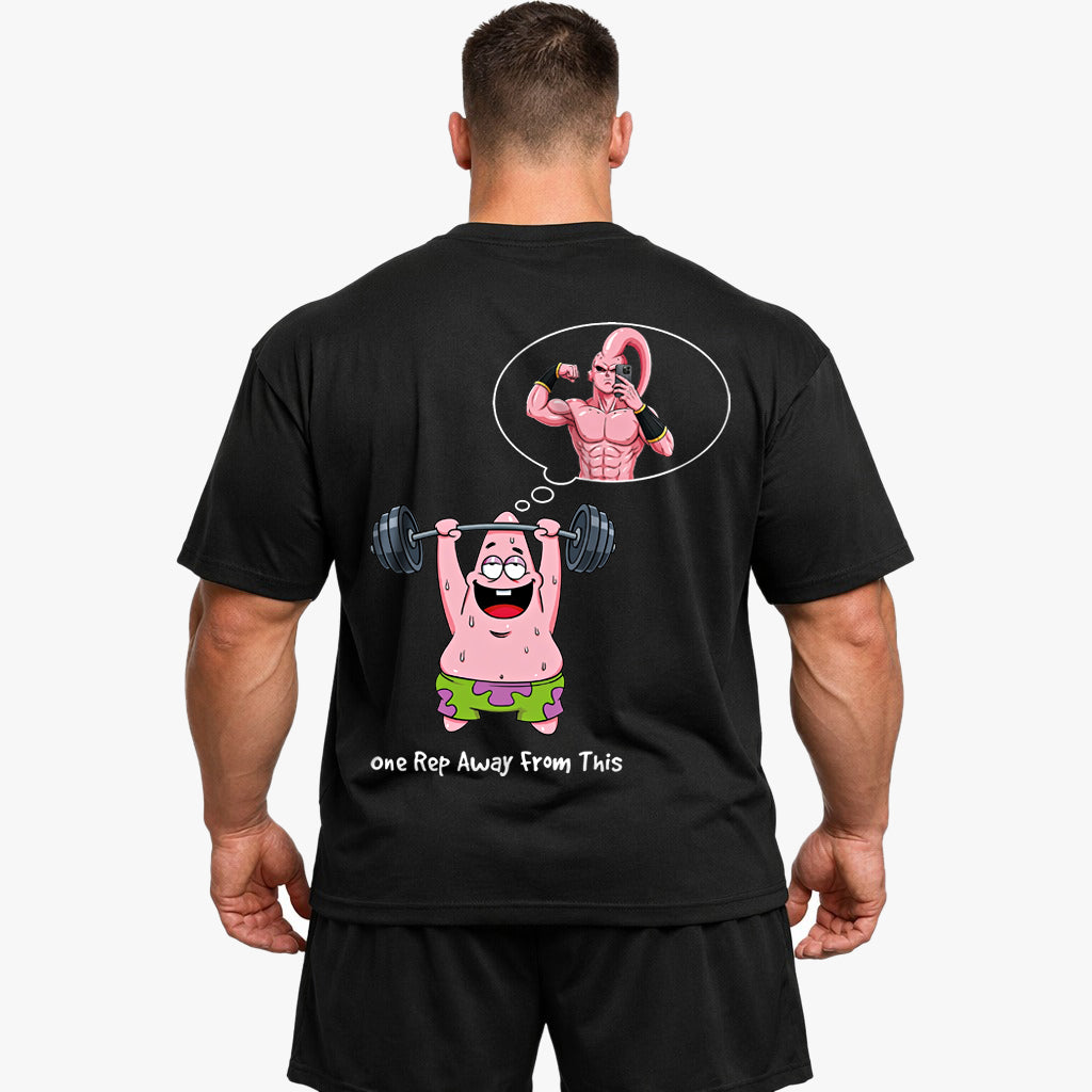 Faderland overdimensioneret (backprint) shirt