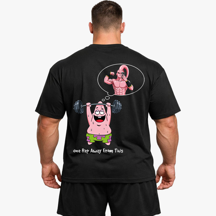Faderland overdimensioneret (backprint) shirt