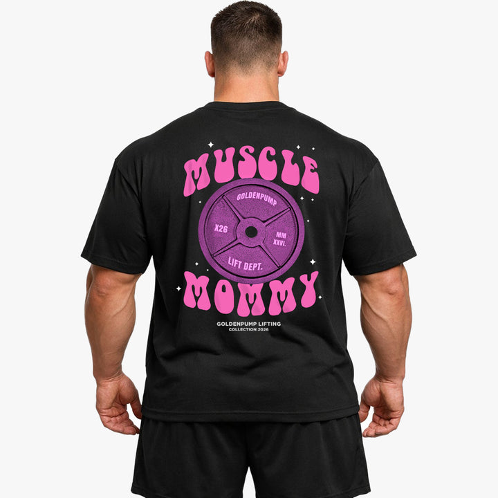 Muscle Mommy (Backprint) Oversized Shirt