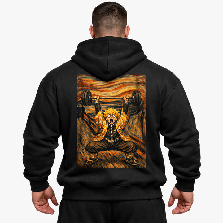 Demon Lifta (Backprint) Oversized Hoodie