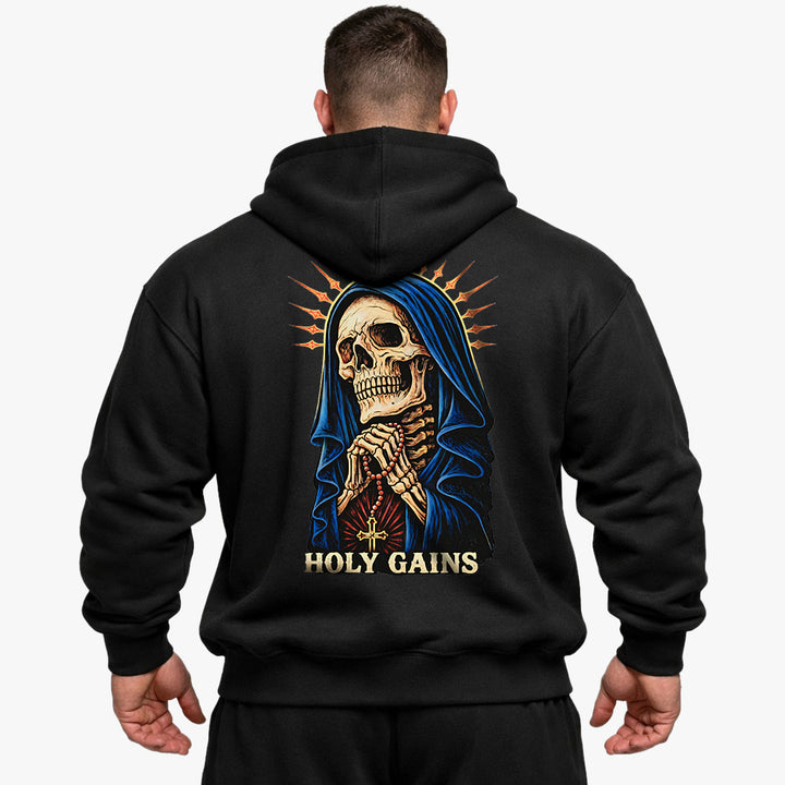 Holy Gains (Backprint) Oversized Hoodie