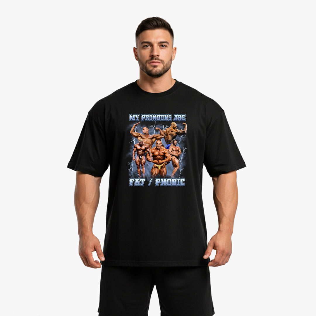 Faderland overdimensioneret (backprint) shirt