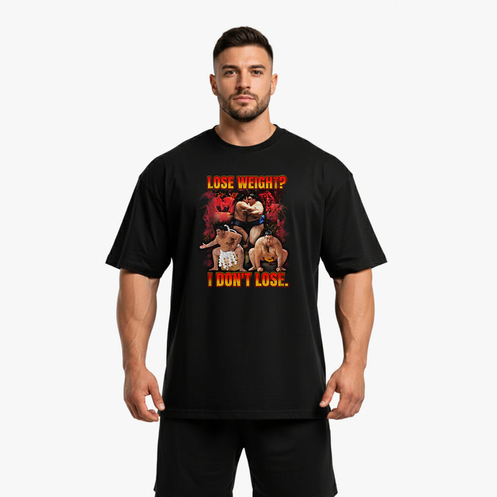 Faderland overdimensioneret (backprint) shirt