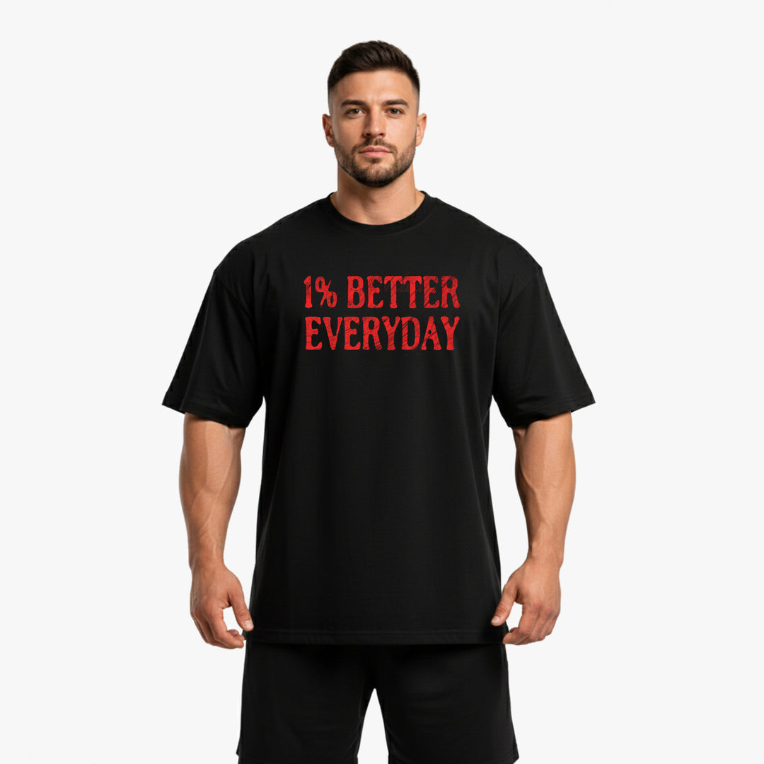 Faderland overdimensioneret (backprint) shirt