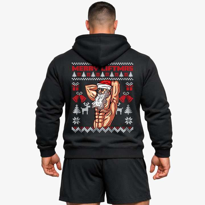 Merry Liftmas (BackPrint) Hoodie