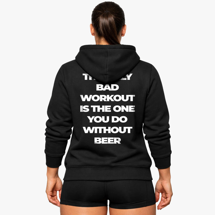 Endast dålig träning (baktryck) hoodie