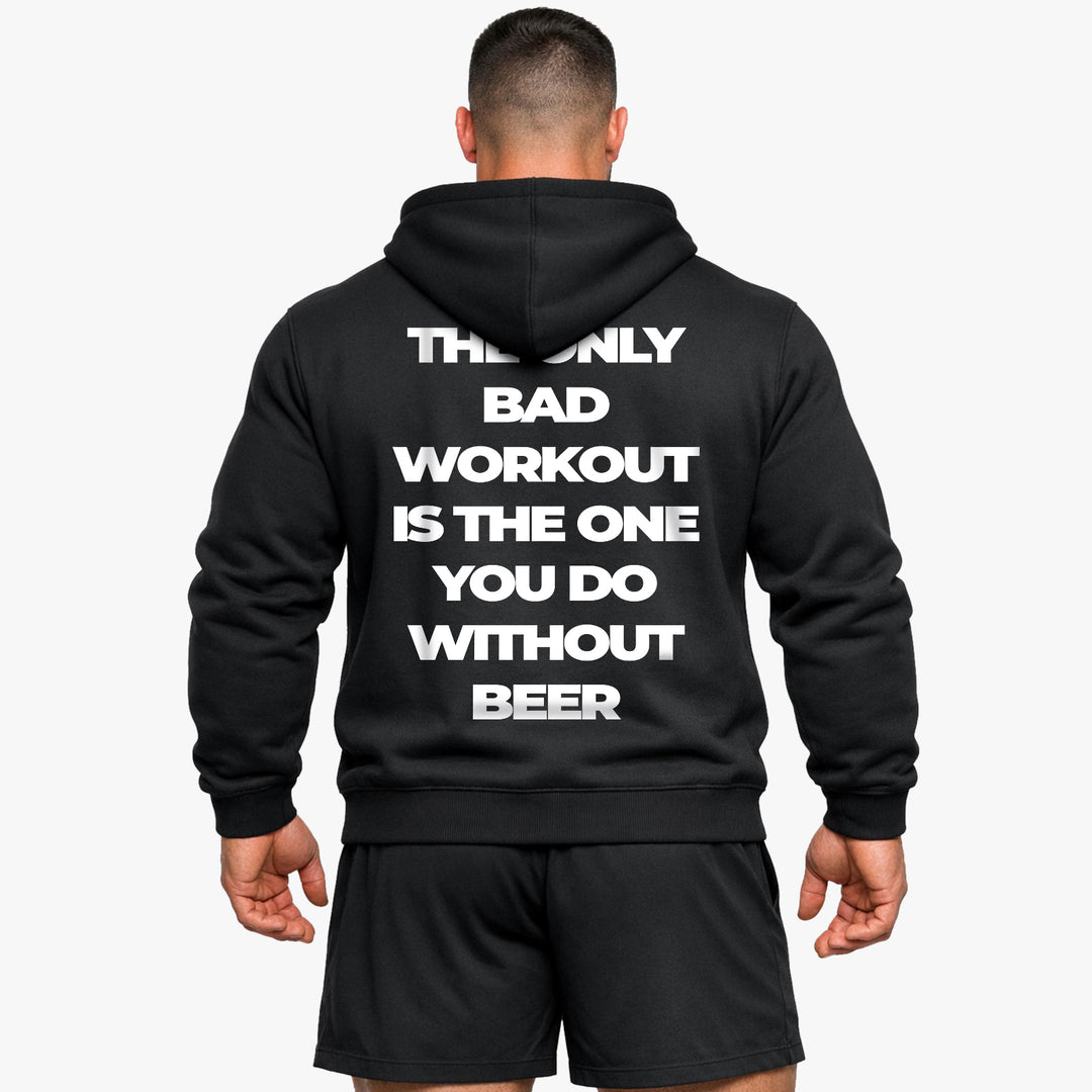 Endast dålig träning (baktryck) hoodie
