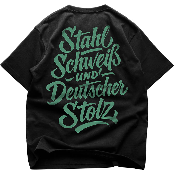 Faderland overdimensioneret (backprint) shirt