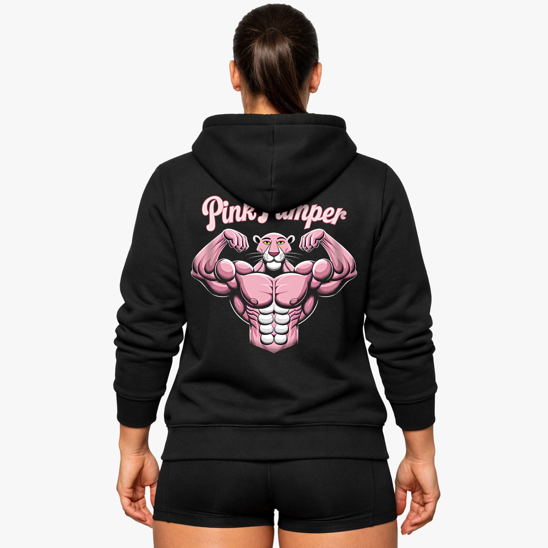 Rosa Pumper (Backprint) hettegenser