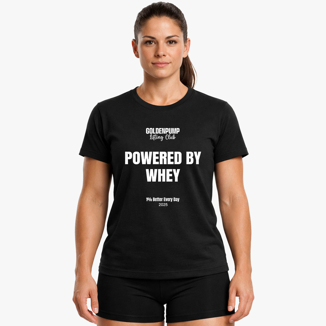 Drevet af Whey T-shirt