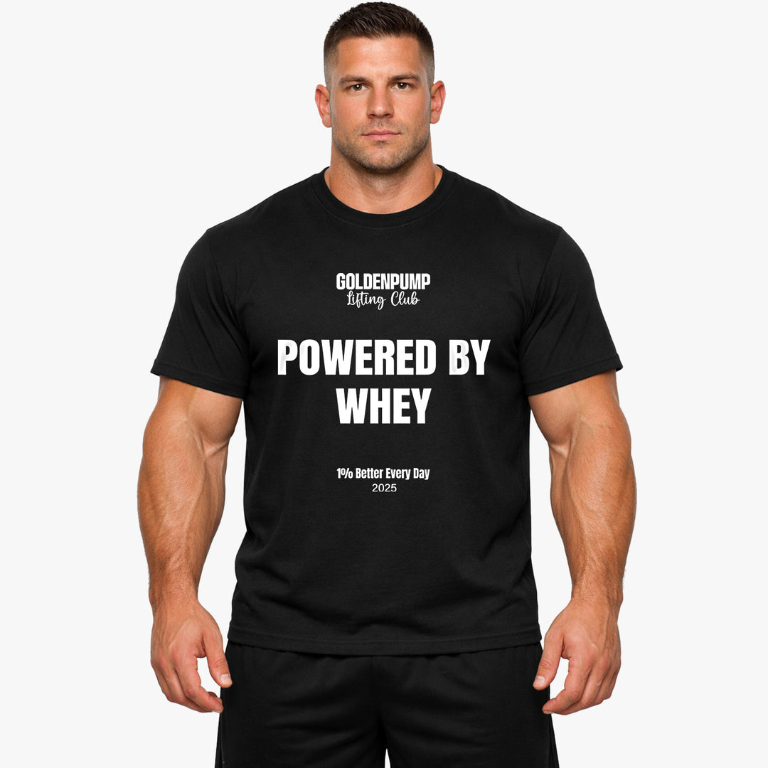 Drevet af Whey T-shirt