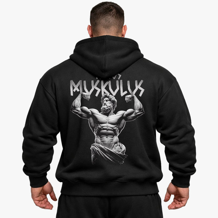 Testos Muskulus Oversized (Backprint) Hoodie