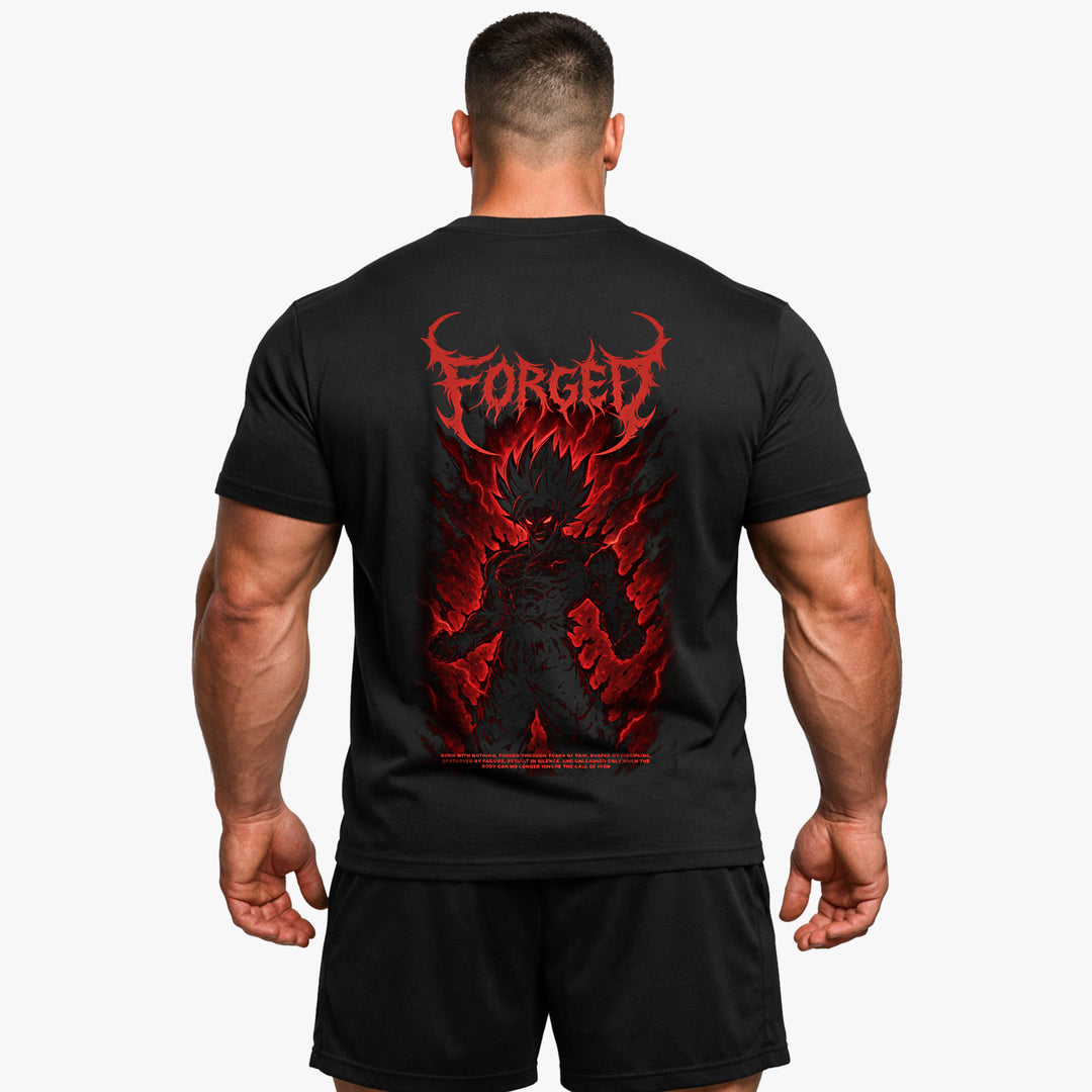 Arbejd hårdere (backprint) T-shirt