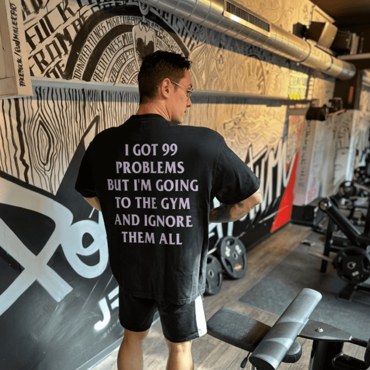 99 Problems (Backprint) Oversized Shirt