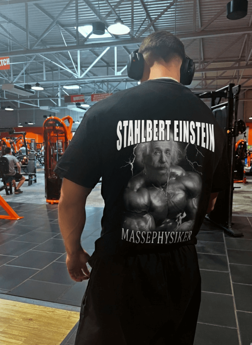 Stahlbert Einstein (Backprint) Oversize Blast