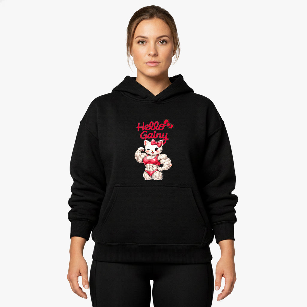 Hello Gainy Oversized Hoodie