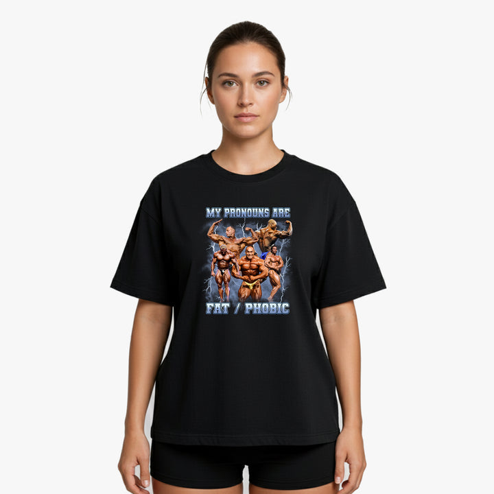 Faderland overdimensioneret (backprint) shirt