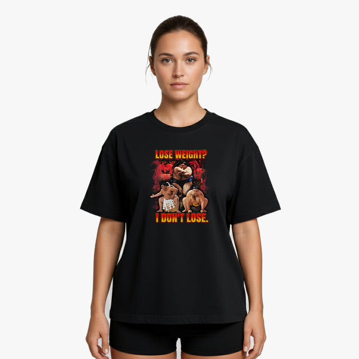 Faderland overdimensioneret (backprint) shirt