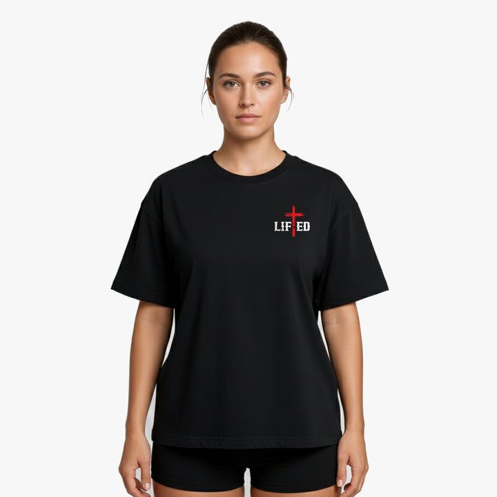 Faderland overdimensioneret (backprint) shirt