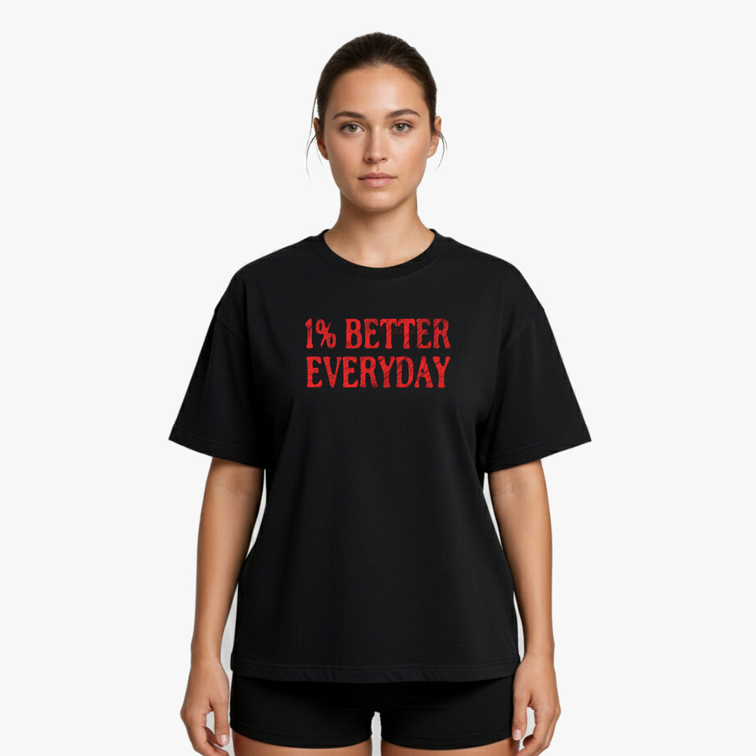 Faderland overdimensioneret (backprint) shirt