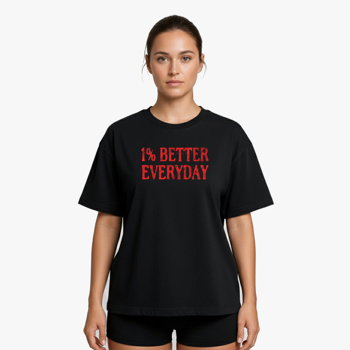 Faderland overdimensioneret (backprint) shirt
