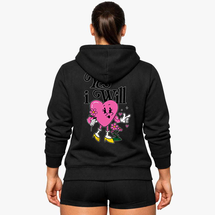 Yes i will (Backprint) Hoodie