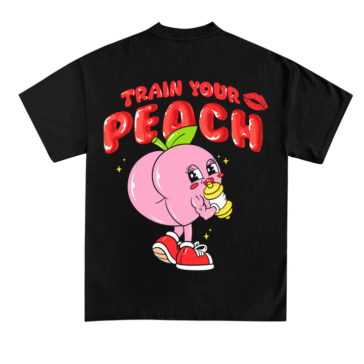 Träna din Peach (baktryck) tröja