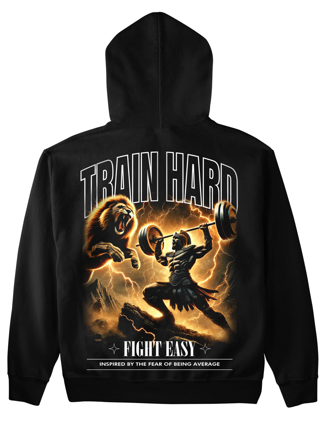 Train Hard (Backprint) Hoodie