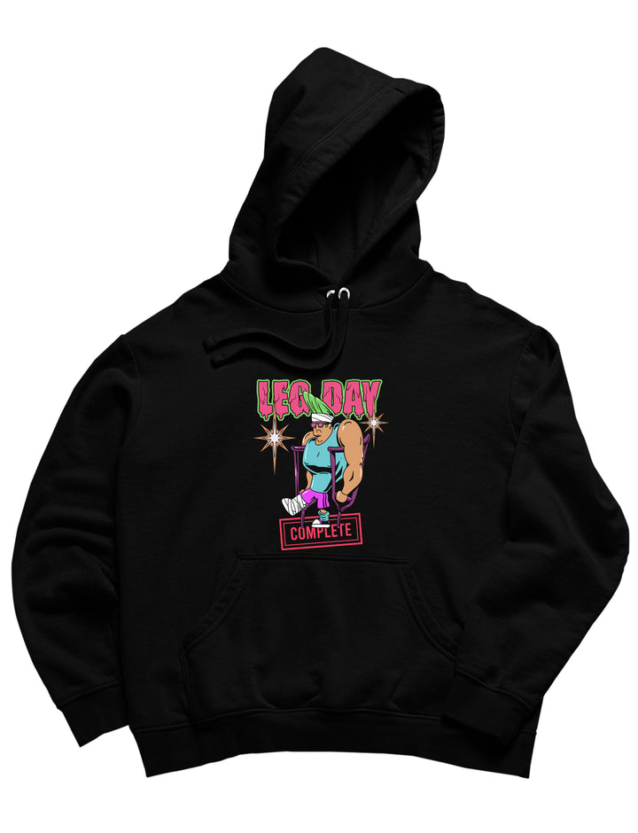 Leg day komplett hoodie