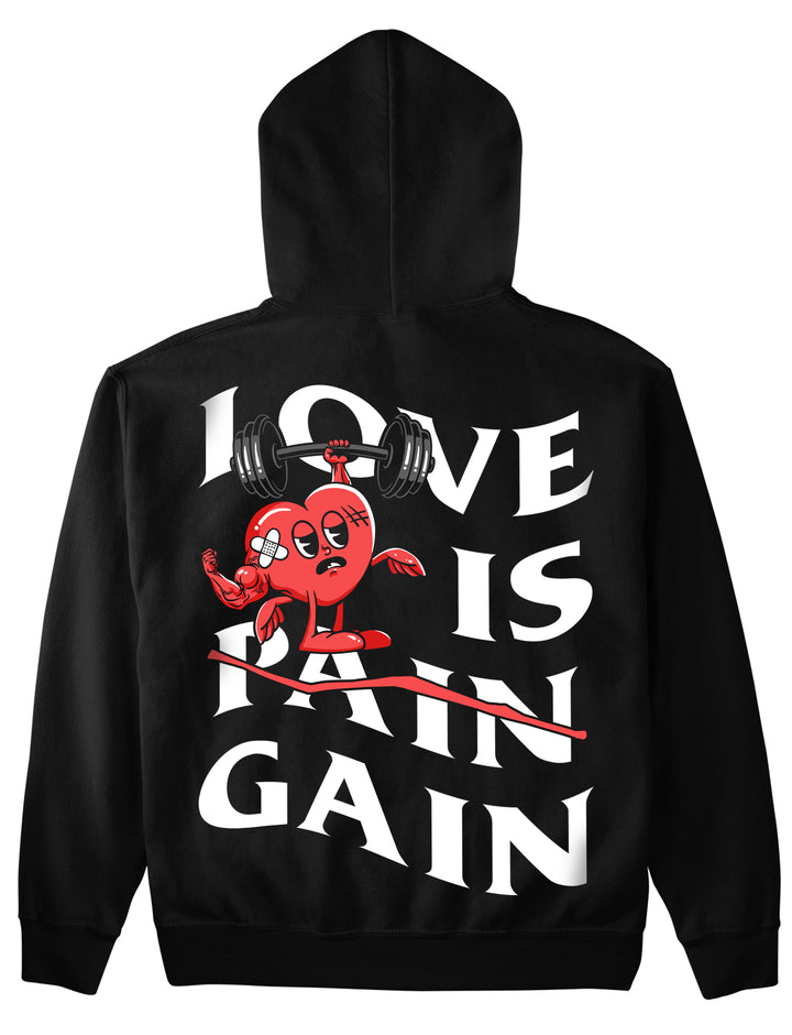 Love is Gain (Backprint) hettegenser