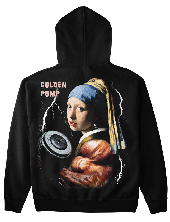 Dumbbell Girl (Backprint) Hoodie