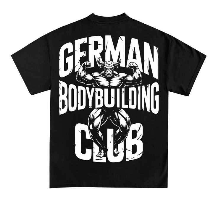 German Bodybuilding Club (Backprint) T-Shirt