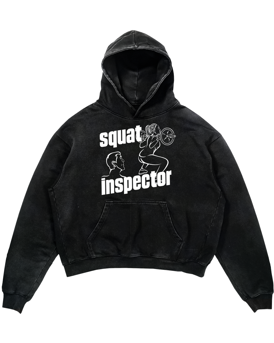 Squat inspector Oversized Hoodie