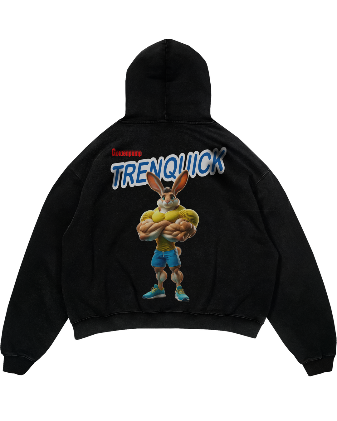 Trenquick (Backprint) Oversized Hoodie