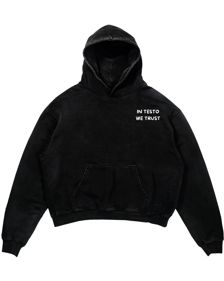 In testo we trust Oversized Hoodie