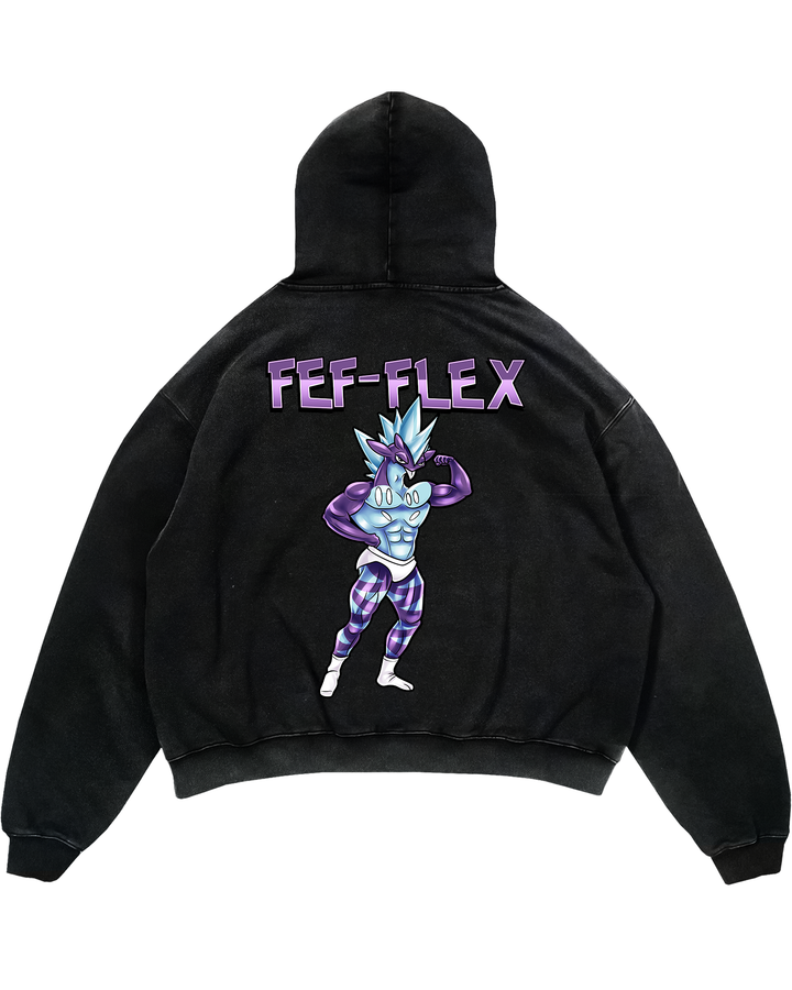 Fef-Flex (Backprint) Oversized Hoodie