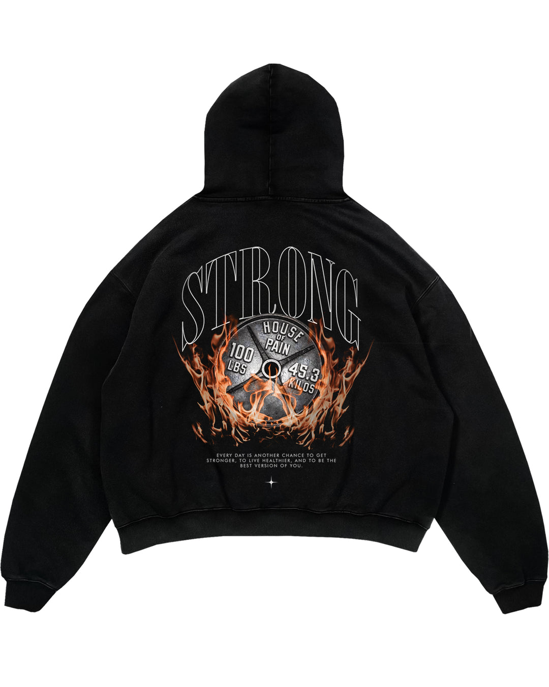 Strong Oversized (Backprint) Hoodie