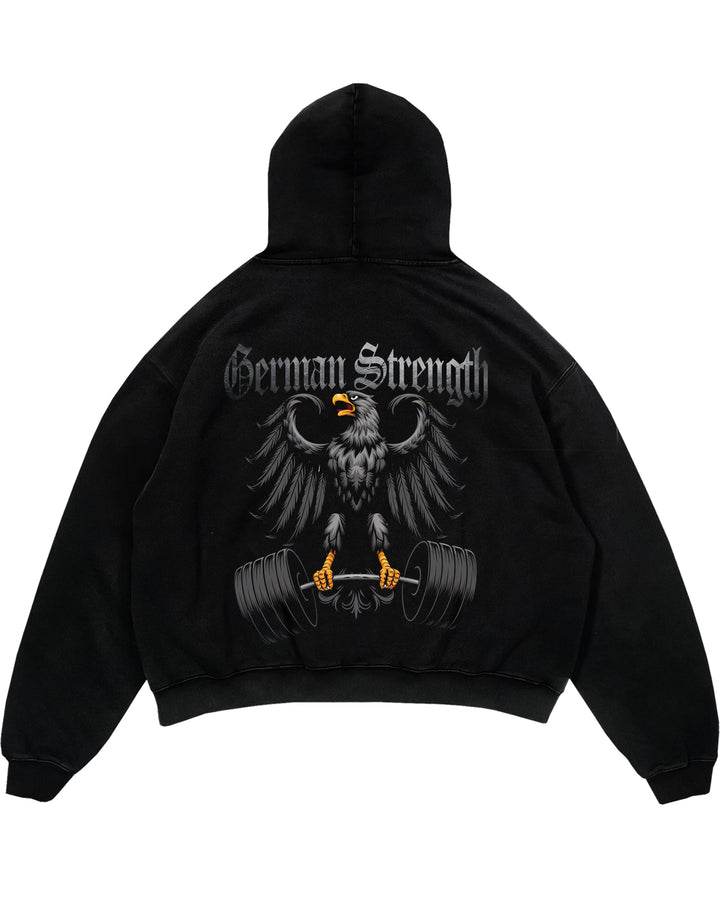 German Strength Oversized (Backprint) Hoodie
