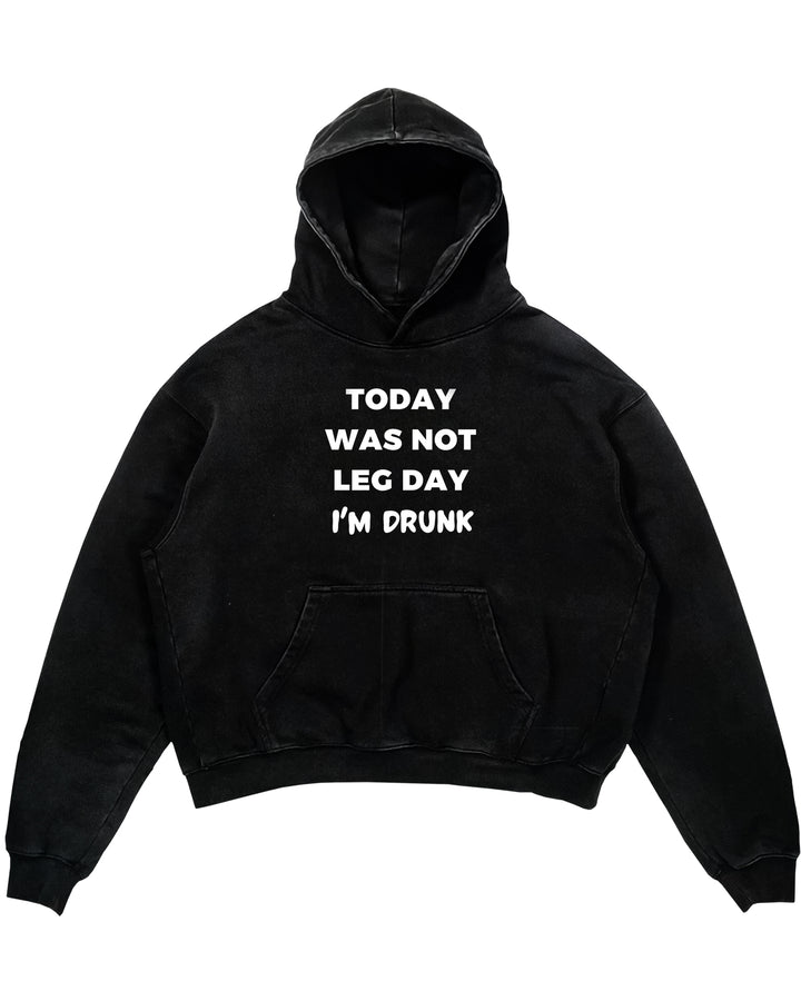 Idag var inte Leg day Oversized Hoodie