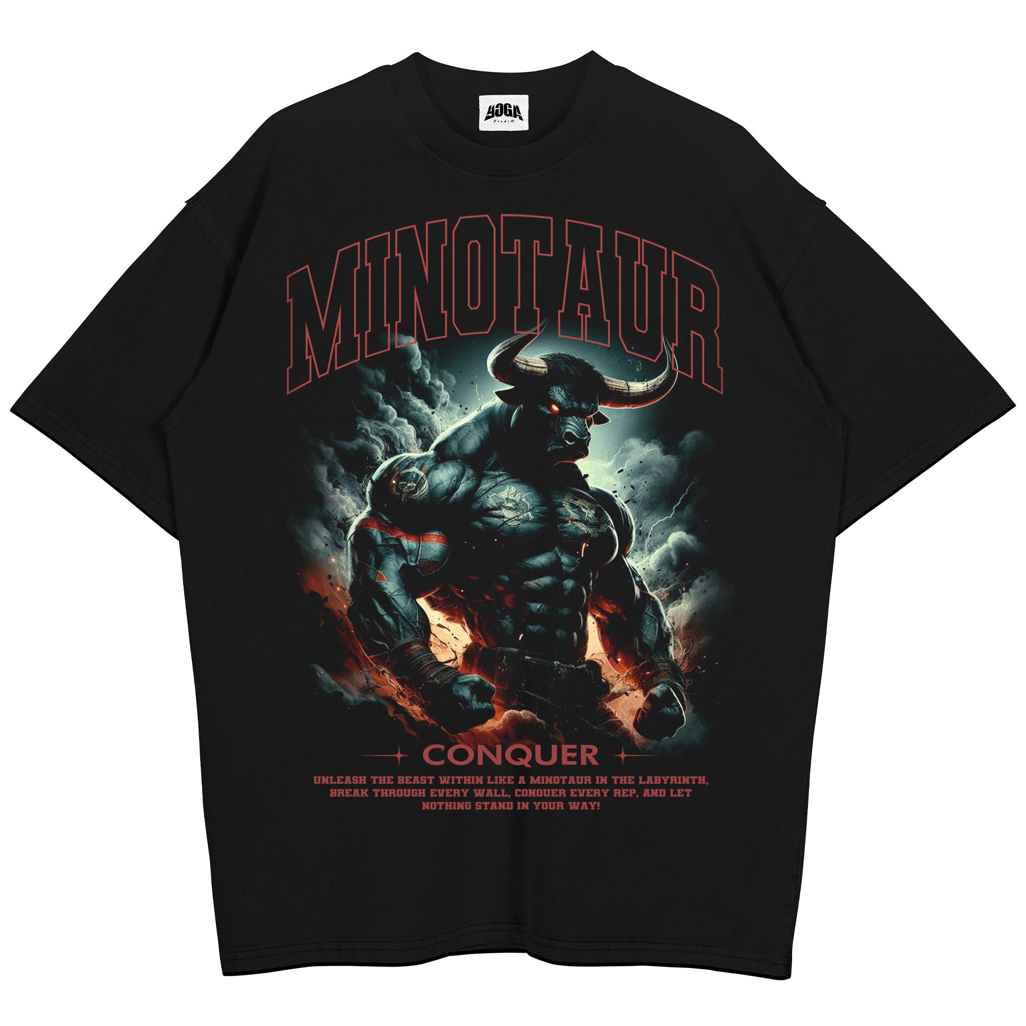 Minotaur overdimensioneret skjorte