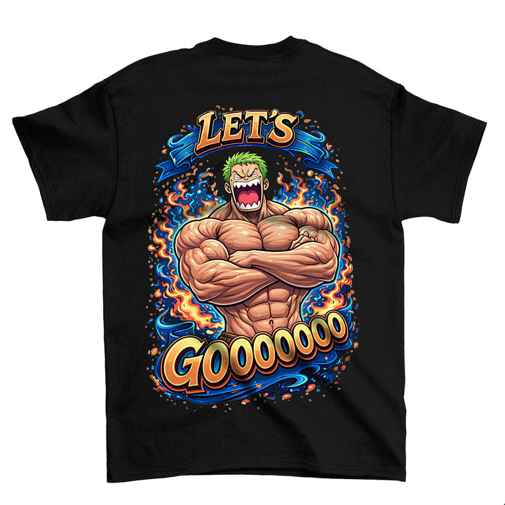 Arbejd hårdere (backprint) T-shirt