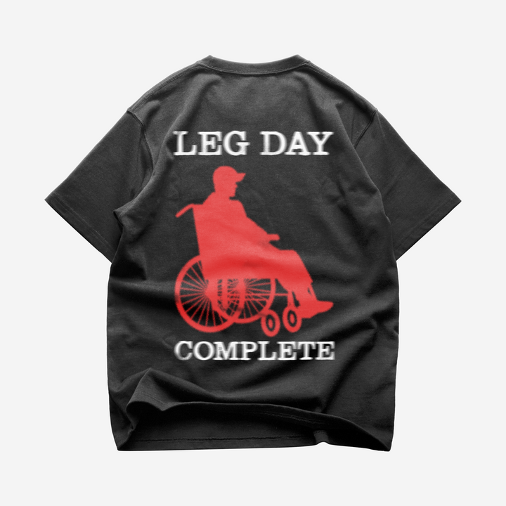 Leg day (Backprint) Oversize Blast